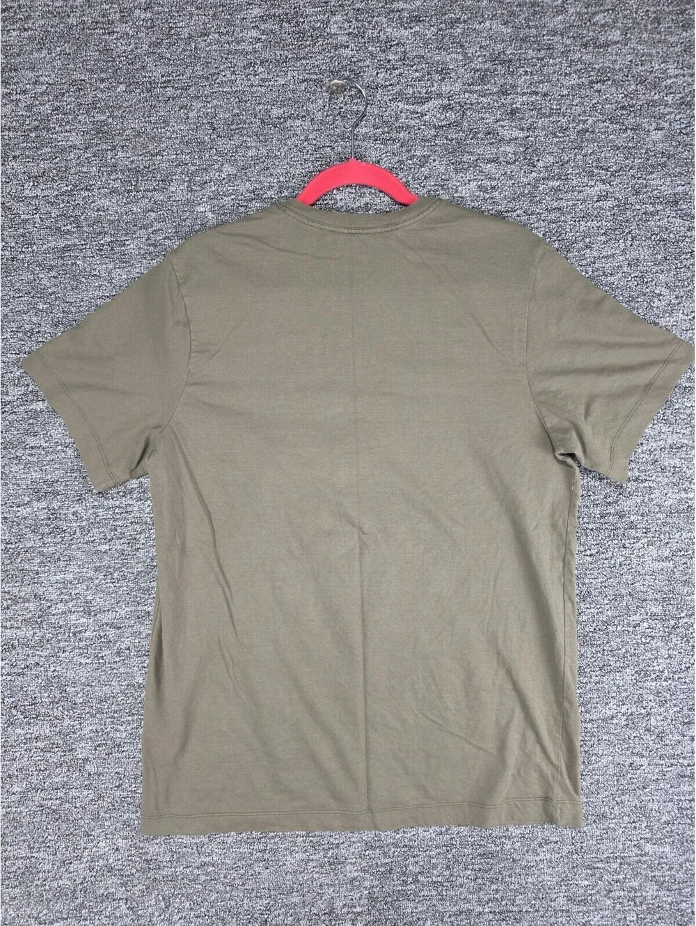 Jordan Flight Jumpman Graphic Logo Green Crew Neck Short Sleeve Cotton Tee L